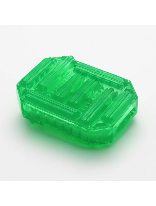 Зеленый мастурбатор-стимулятор Tenga Uni Emerald - Tenga - в Петрозаводске купить с доставкой