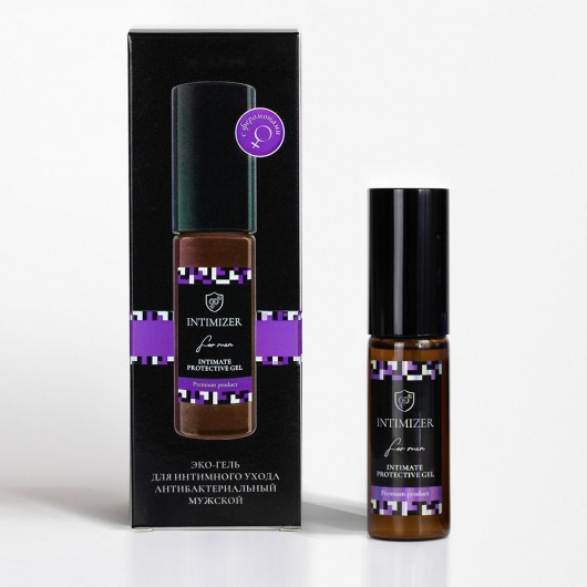Мужской антибактериальный эко-гель для интимного ухода Intimizer - 20 мл. - Intimizer - купить с доставкой в Петрозаводске