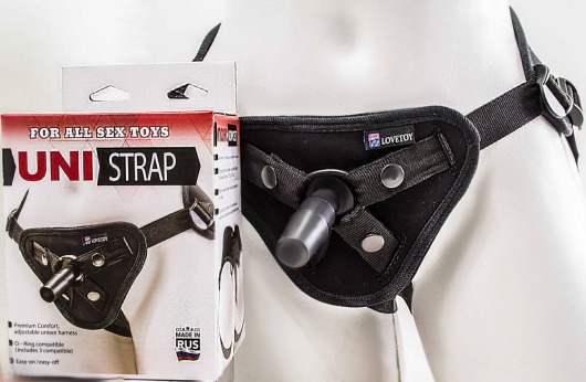 Универсальные трусики Harness UNI strap с корсетом - LOVETOY (А-Полимер) - купить с доставкой в Петрозаводске