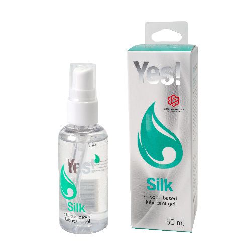 Силиконовая гипоаллергенная вагинальная смазка Yes Silk - 50 мл. - Sitabella - купить с доставкой в Петрозаводске