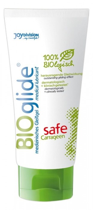 Гель-лубрикант на водной основе BIOglide safe Carrageen - 100 мл. - Joy Division - купить с доставкой в Петрозаводске