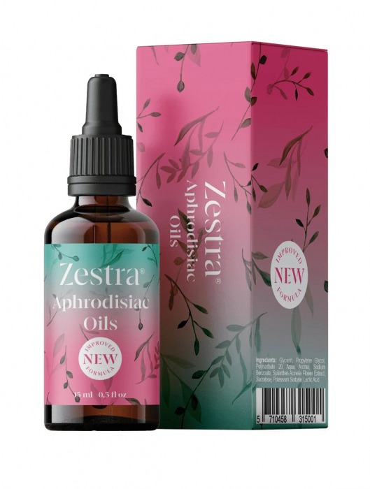 Возбуждающее масло Zestra Aphrodisiac Oils - 15 мл. - Zestra - купить с доставкой в Петрозаводске