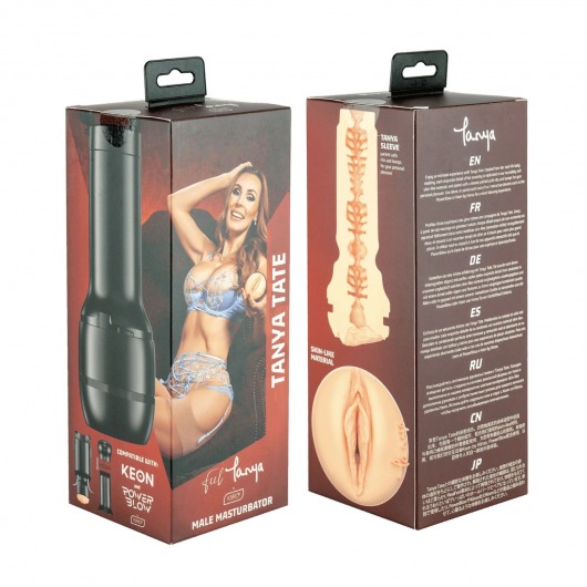 Мастурбатор-вагина FeelTanya Stroker - Kiiroo - в Петрозаводске купить с доставкой