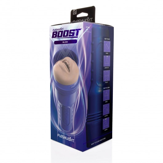 Мастурбатор-ротик Fleshlight Boost Blow - Fleshlight - в Петрозаводске купить с доставкой