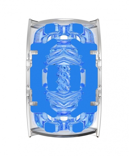 Мастурбатор Fleshlight Quickshot Turbo Blue Ice - Fleshlight - в Петрозаводске купить с доставкой