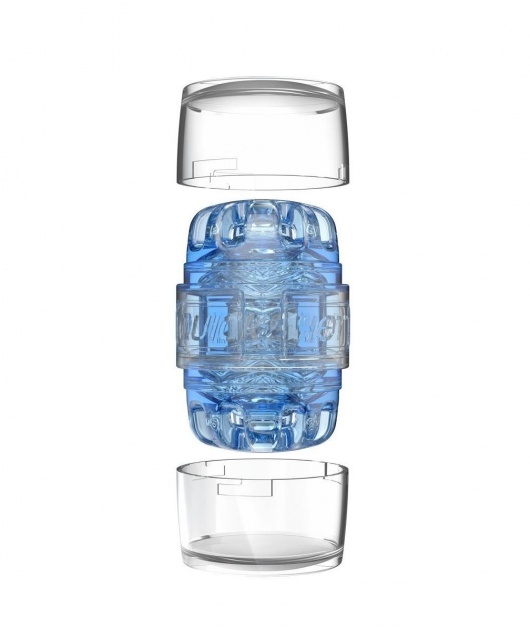 Мастурбатор Fleshlight Quickshot Turbo Blue Ice - Fleshlight - в Петрозаводске купить с доставкой