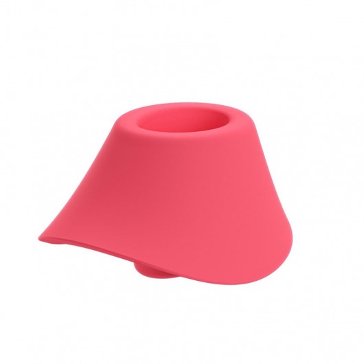 Розовый вибромассажер для двойной стимуляции Womanizer Blend - Womanizer