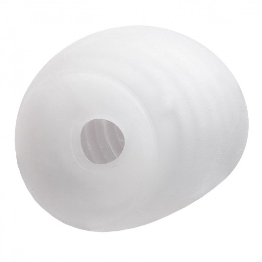 Белый мастурбатор-шар Lucky Ball Type 3 - MALESATION - в Петрозаводске купить с доставкой