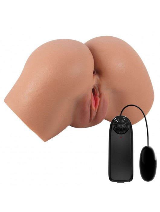 Мастурбатор-полуторс Hailey с вибрацией - Baile - в Петрозаводске купить с доставкой