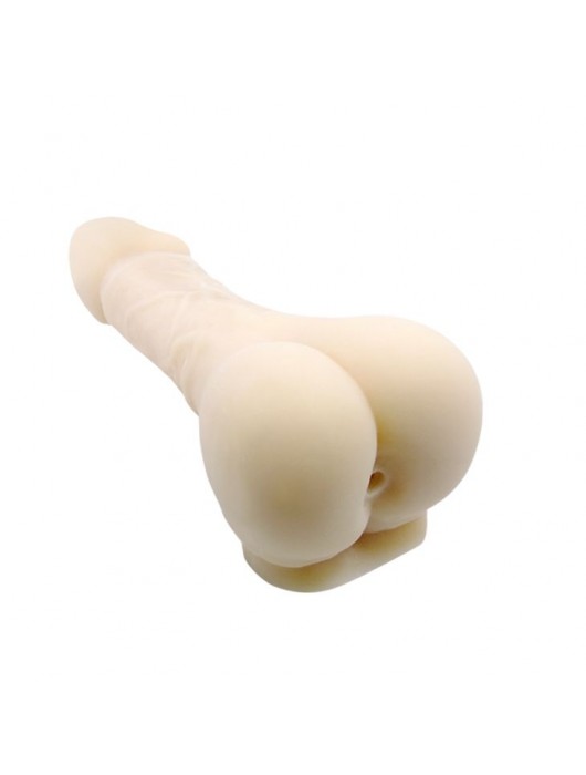 Мастурбатор-насадка Bigger Man - 21,5 см. - Baile - в Петрозаводске купить с доставкой