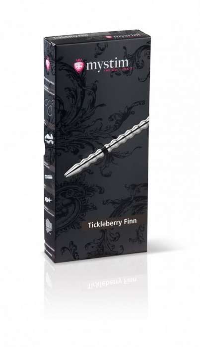 Уретральный зонд Tickleberry Finn для электростимуляции - MyStim - купить с доставкой в Петрозаводске