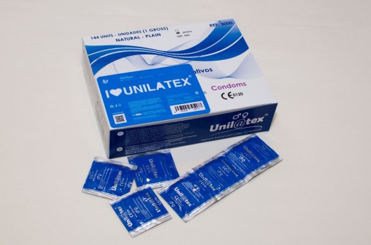 Классические презервативы Unilatex Natural Plain - 144 шт. - Unilatex - купить с доставкой в Петрозаводске