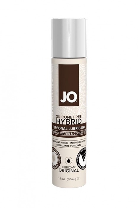 Водно-масляный лубрикант JO Silicon free Hybrid Lubricant ORIGINAL- 30 мл. - System JO - купить с доставкой в Петрозаводске
