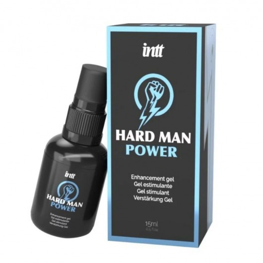 Стимулирующий гель для мужчин Hard Man Power - 15 мл. - INTT - купить с доставкой в Петрозаводске