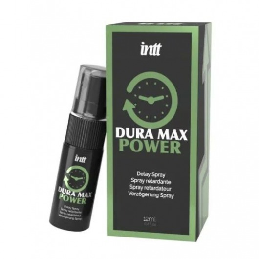 Пролонгирующий спрей Dura Max - 12 мл. - INTT - купить с доставкой в Петрозаводске