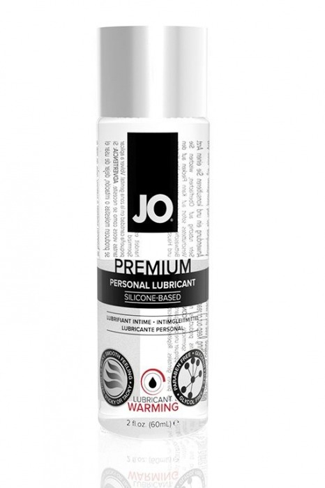 Возбуждающий лубрикант на силиконовой основе JO Personal Premium Lubricant  Warming - 60 мл. - System JO - купить с доставкой в Петрозаводске