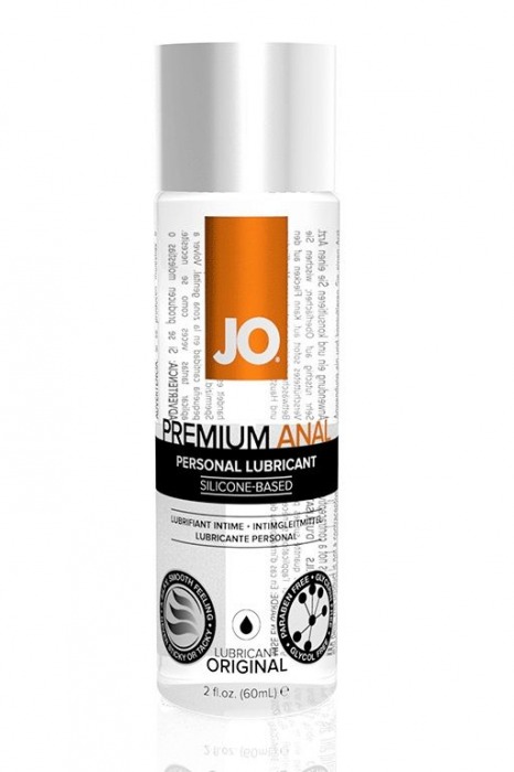 Анальный лубрикант на силиконовой основе JO Anal Premium - 60 мл. - System JO - купить с доставкой в Петрозаводске