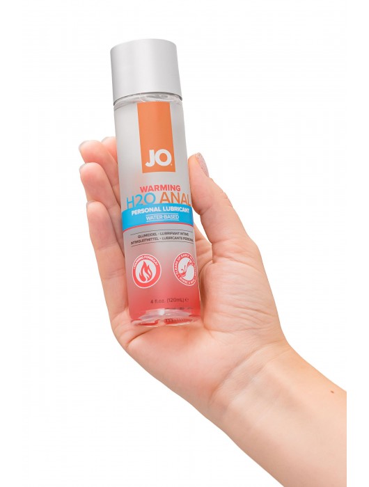 Анальный согревающий лубрикант на водной основе JO Anal H2O Warming - 120 мл. - System JO - купить с доставкой в Петрозаводске