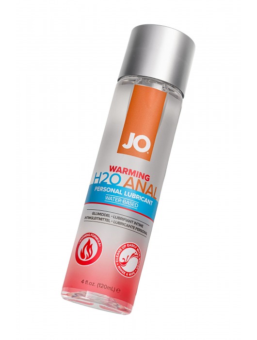 Анальный согревающий лубрикант на водной основе JO Anal H2O Warming - 120 мл. - System JO - купить с доставкой в Петрозаводске