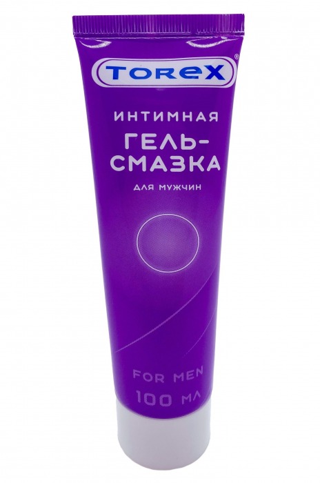 Гель-смазка на водной основе For Men - 100 мл. - Torex - купить с доставкой в Петрозаводске