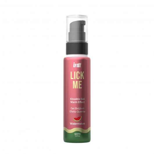 Гель Lick Me с согревающим эффектом и ароматом арбуза - 50 мл. - INTT - купить с доставкой в Петрозаводске