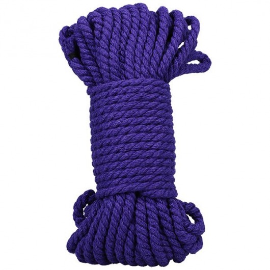 Фиолетовая верёвка для связывания и фиксации Bind Tie - 15,24 м. - Doc Johnson - купить с доставкой в Петрозаводске