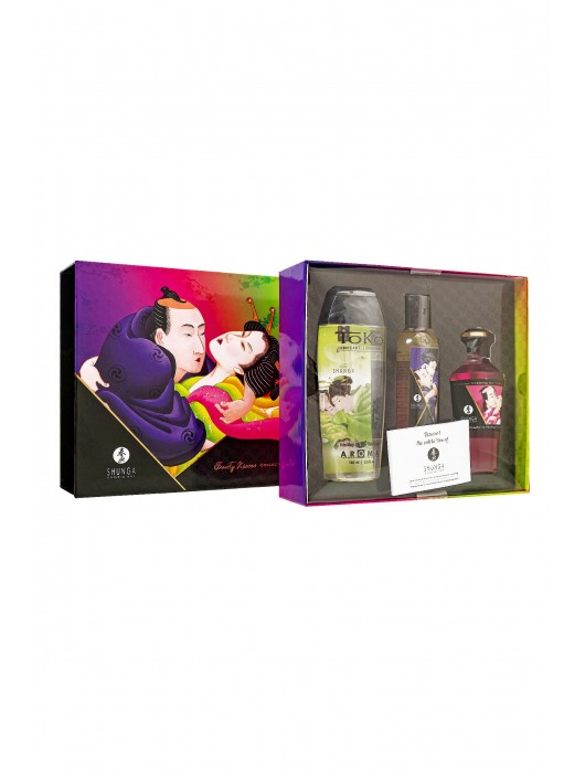 Подарочный набор Fruity Kisses из 3 предметов - Shunga - купить с доставкой в Петрозаводске