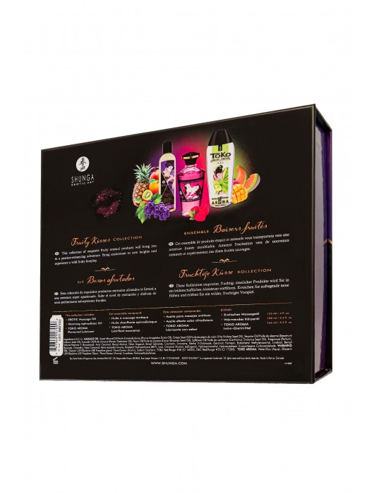 Подарочный набор Fruity Kisses из 3 предметов - Shunga - купить с доставкой в Петрозаводске