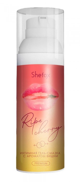 Интимная гель-смазка Shefox Premium «Спелая вишня» - 50 мл. - Shefox - купить с доставкой в Петрозаводске