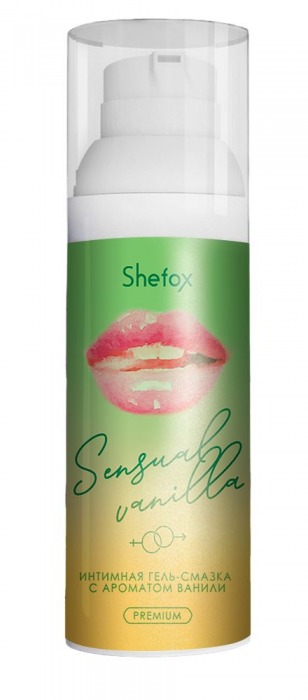Интимная гель-смазка Shefox Premium «Чувственная ваниль» - 50 мл. - Shefox - купить с доставкой в Петрозаводске