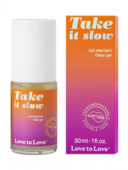 Пролонгирующий гель для мужчин Take It Slow - 30 мл. - Love to Love - купить с доставкой в Петрозаводске