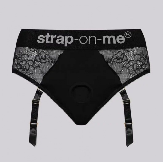 Трусики для фиксации насадок Strap-on-me Harness Lingerie Diva XS - Strap-on-me - купить с доставкой в Петрозаводске