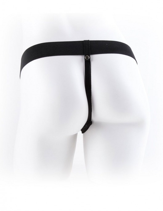 Фаллопротез телесного цвета Hollow Strap-On - 29 см. - Pipedream - купить с доставкой в Петрозаводске