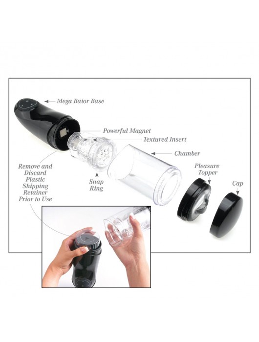 Перезаряжаемый мастурбатор-вагина с держателем для мобильных устройств Extreme Toyz Me - Pipedream - в Петрозаводске купить с доставкой