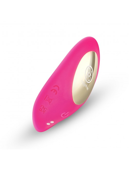 Розовый клиторальный вибромассажер Suck n’ Go - Together Toy