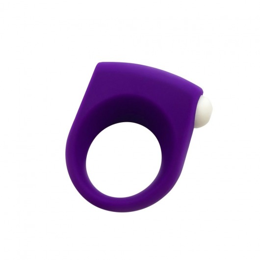 Фиолетовое эрекционное кольцо Puggle Vibrating Ring with Bullet - Adrien Lastic - в Петрозаводске купить с доставкой