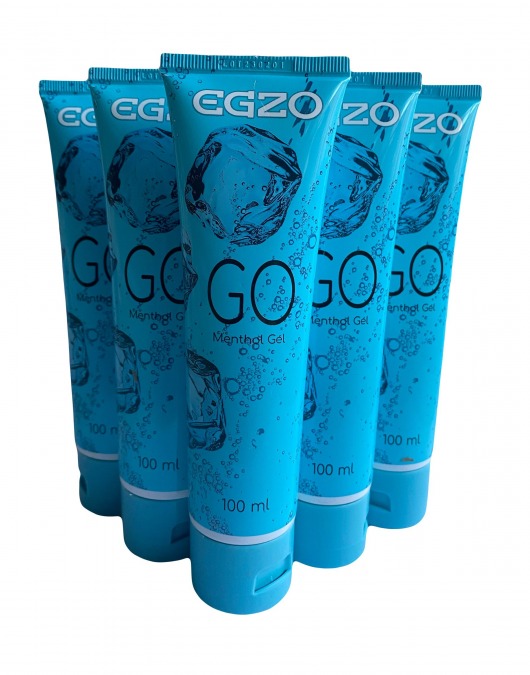 Набор из 5 пролонгирующих лубрикантов на водной основе Egzo Go (по 100 мл.) - EGZO - купить с доставкой в Петрозаводске