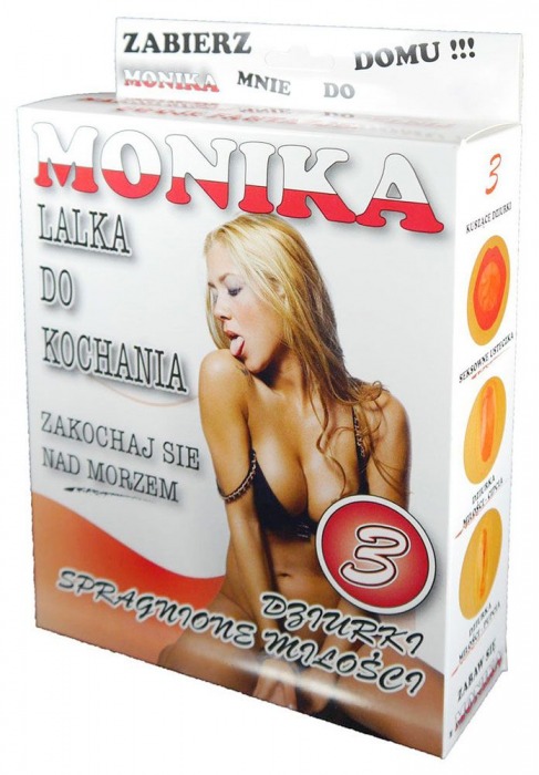 Надувная секс-кукла Monika - Boys of Toys - в Петрозаводске купить с доставкой