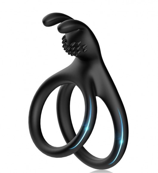 Черное эрекционное кольцо с подхватом мошонки - Boys of Toys - в Петрозаводске купить с доставкой