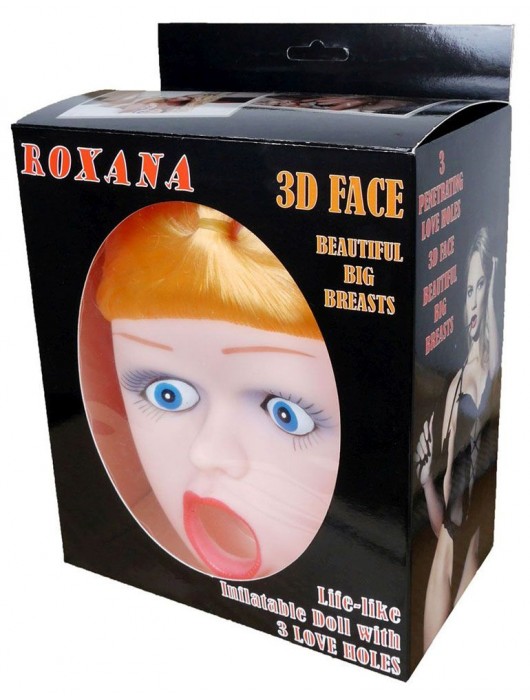 Надувная секс-кукла Roxana 3D - Boys of Toys - в Петрозаводске купить с доставкой