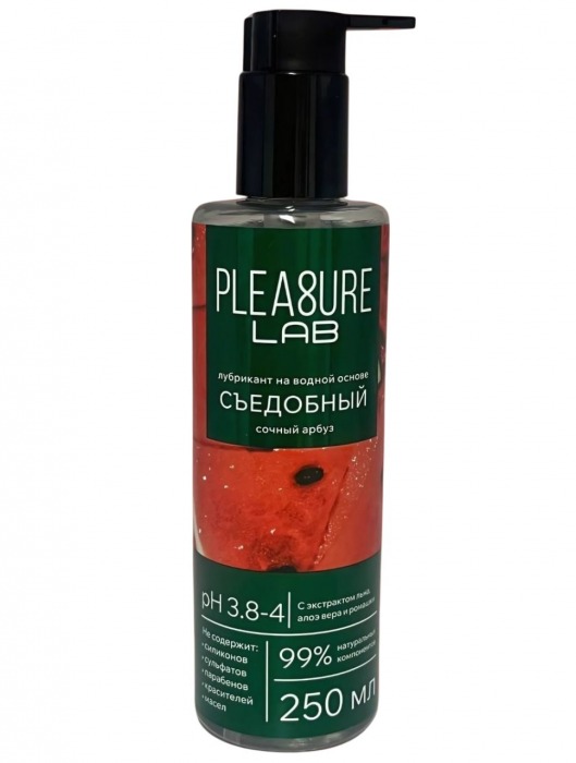 Лубрикант на водной основе Pleasure Lab с ароматом арбуза - 250 мл. - Pleasure Lab - купить с доставкой в Петрозаводске