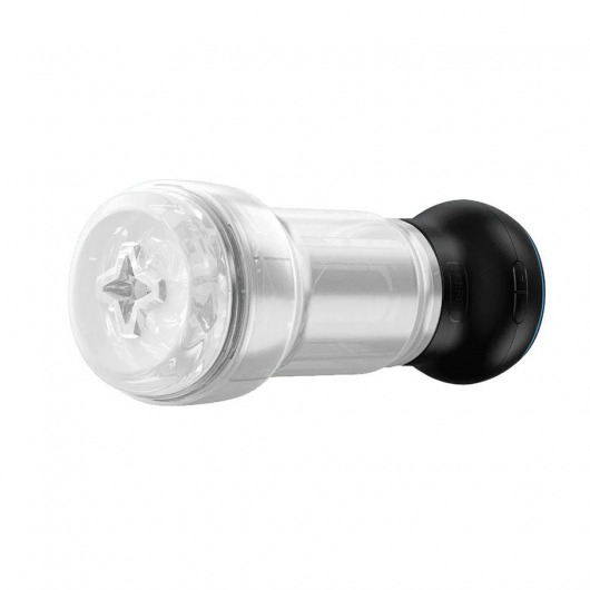 Набор PowerBlow   Feel Pocket Stroker Crystal: мастурбатор и интерактивная насадка - Kiiroo - в Петрозаводске купить с доставкой