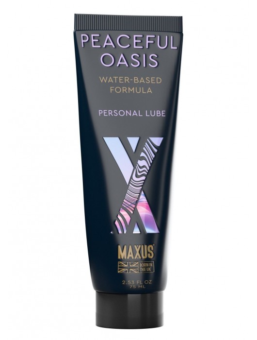 Интимный гель на водной основе MAXUS Peaceful Oasis - 75 мл. - Maxus - купить с доставкой в Петрозаводске