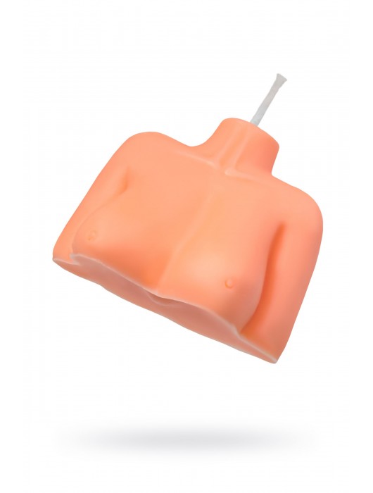 Оранжевая сувенирная свеча «Женский силуэт» - Pecado - купить с доставкой в Петрозаводске