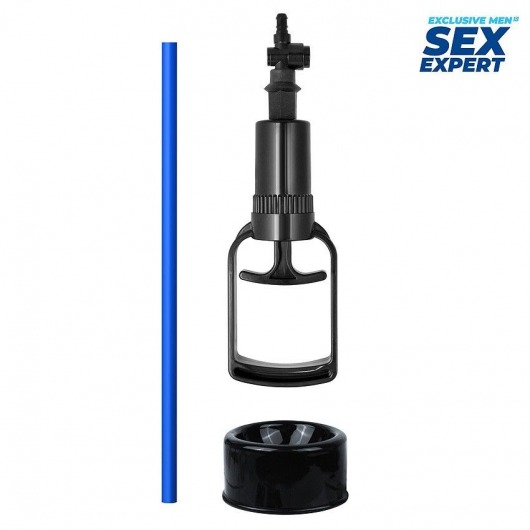 Комплект запасных частей для помпы: ручка, шланг и уплотнительная насадка - Sex Expert - купить с доставкой в Петрозаводске