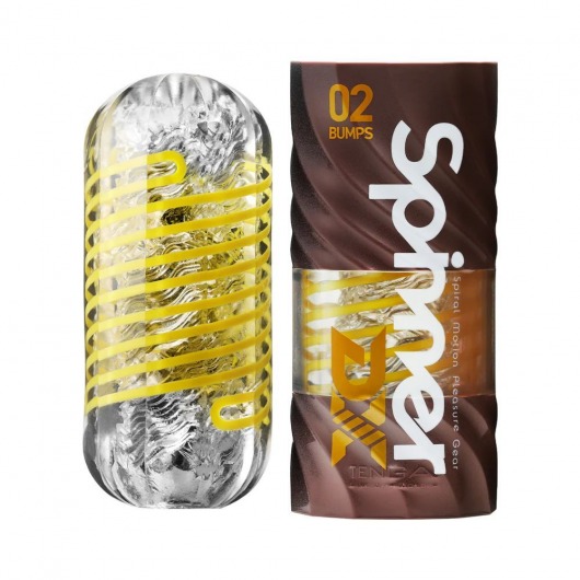 Мастурбатор Tenga Spinner DX 02 Bumps - Tenga - в Петрозаводске купить с доставкой