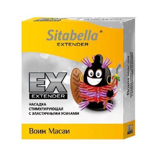 Стимулирующая насадка Sitabella Extender  Воин Масаи - Sitabella - купить с доставкой в Петрозаводске