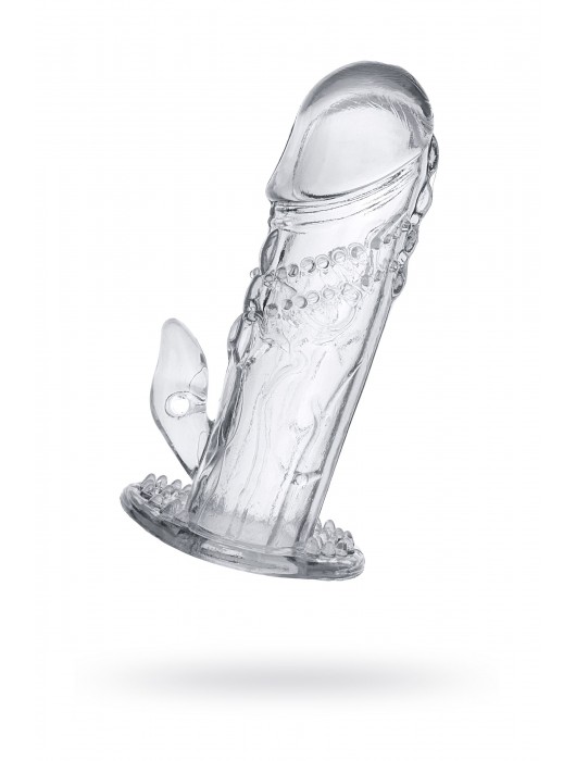 Прозрачная насадка на пенис Uco - 13 см. - A-toys - в Петрозаводске купить с доставкой