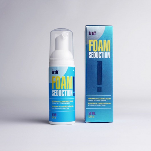 Очищающая пенка для тела Foam Seduction - 50 мл. - INTT - купить с доставкой в Петрозаводске