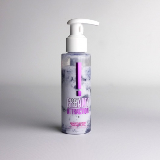 Увлажняющий крем-гель для тела с ароматом ежевики Creamy Attraction Blackberry - 100 мл. - INTT - купить с доставкой в Петрозаводске